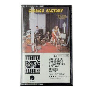 1983 Creedence Clearwater Revival Cosmo's Factory Cassette Tape